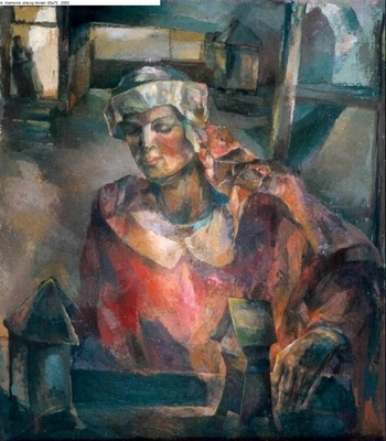 MEMOIRE Olieverf / linnen  65x75 cm 2003