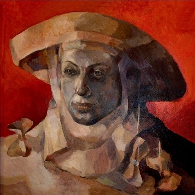 ALICE Acryl / linnen 40x40 cm  2005